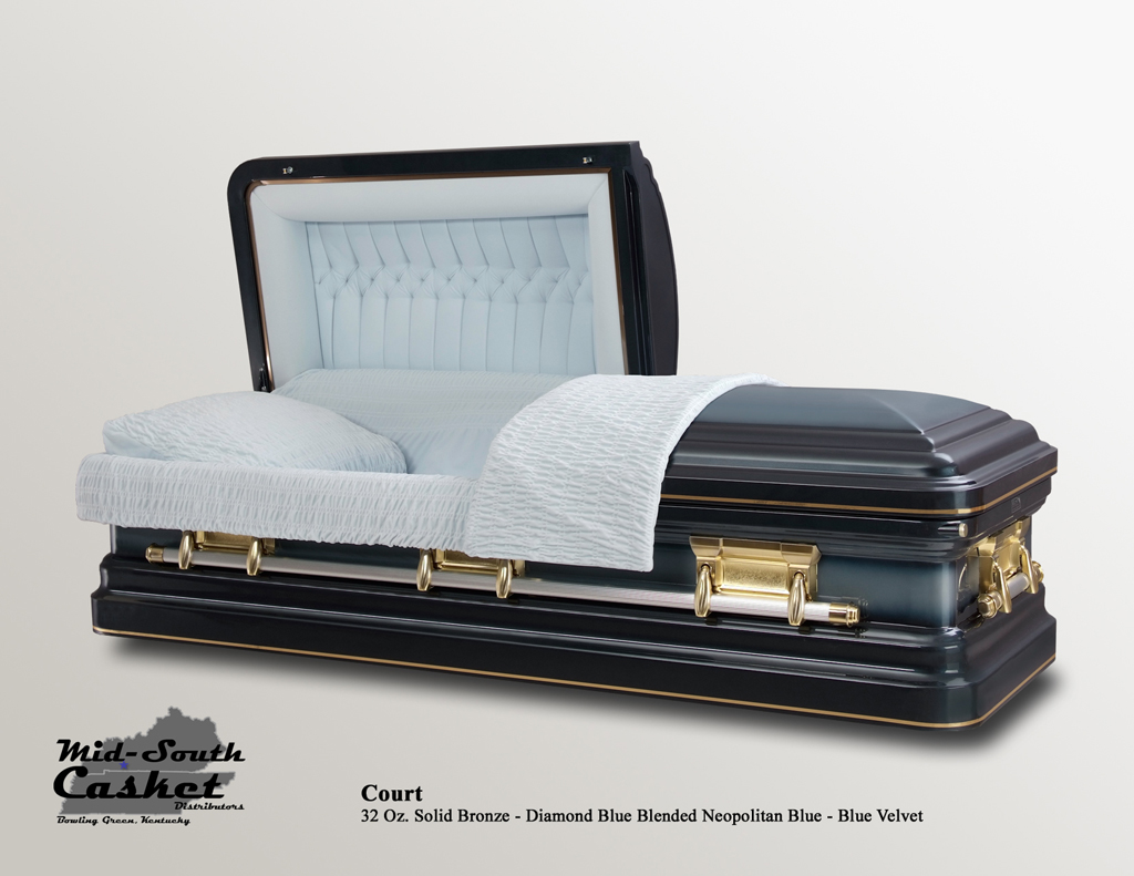 Court Diamond Blue Blended Neopolitan Blue